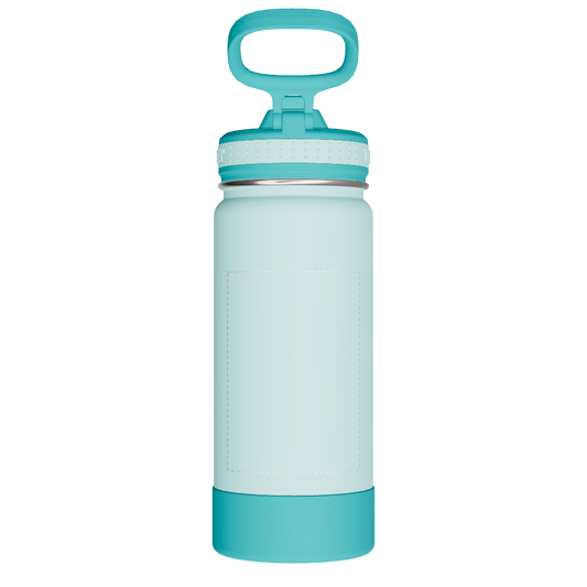 Actives Kids Water Bottle With Straw Lid - customized