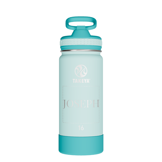 Actives Kids Water Bottle With Straw Lid - customized