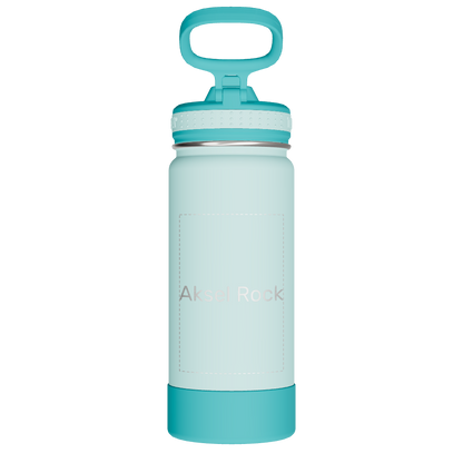 Actives Kids Water Bottle With Straw Lid - customized