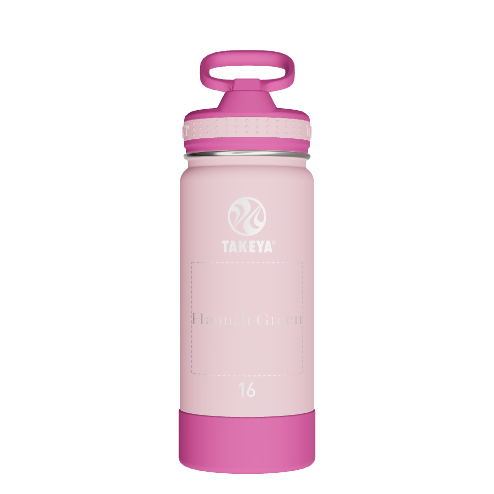 Actives Kids Water Bottle With Straw Lid - customized